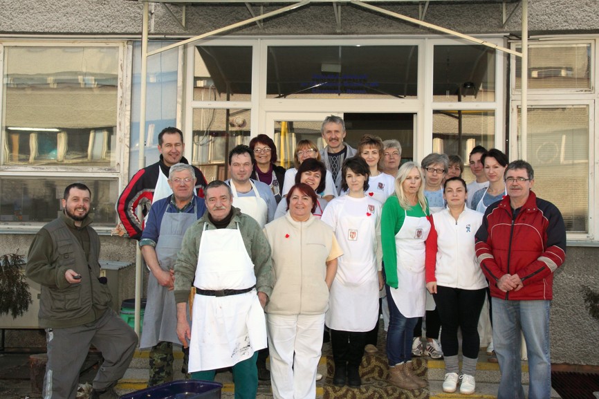 Fotogaléria Fašiangová obecná zabíjačka-14.2.2015 (22) Fašiangová obecná zabíjačka-14.2.2015
