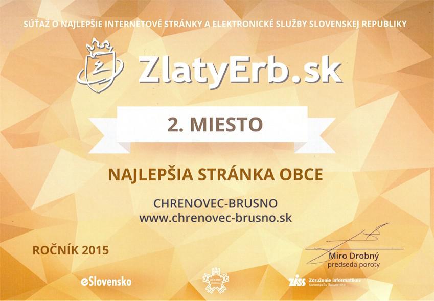 Fotogaléria Zlatý erb - Chrenovec-Brusno medzi víťazmi (6) Zlatý erb - Chrenovec-Brusno medzi víťazmi