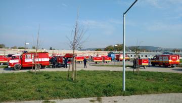 Odovzdanie protipovodňového vozíka Odovzdanie protipovodňového vozíka