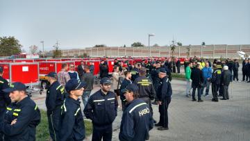 Odovzdanie protipovodňového vozíka Odovzdanie protipovodňového vozíka
