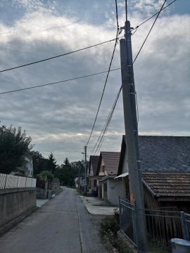 Výmena elektrických stĺpov Výmena elektrických stĺpov